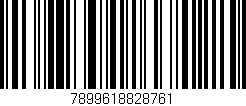 Código de barras (EAN, GTIN, SKU, ISBN): '7899618828761'