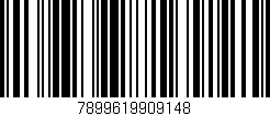 Código de barras (EAN, GTIN, SKU, ISBN): '7899619909148'