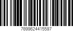 Código de barras (EAN, GTIN, SKU, ISBN): '7899624415597'