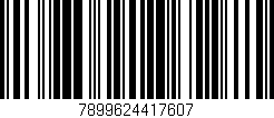 Código de barras (EAN, GTIN, SKU, ISBN): '7899624417607'