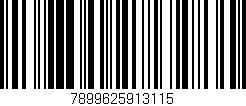 Código de barras (EAN, GTIN, SKU, ISBN): '7899625913115'