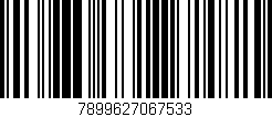 Código de barras (EAN, GTIN, SKU, ISBN): '7899627067533'