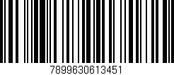 Código de barras (EAN, GTIN, SKU, ISBN): '7899630613451'