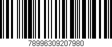 Código de barras (EAN, GTIN, SKU, ISBN): '78996309207980'