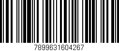 Código de barras (EAN, GTIN, SKU, ISBN): '7899631604267'