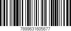 Código de barras (EAN, GTIN, SKU, ISBN): '7899631605677'