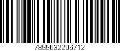 Código de barras (EAN, GTIN, SKU, ISBN): '7899632206712'