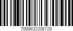 Código de barras (EAN, GTIN, SKU, ISBN): '7899632206729'
