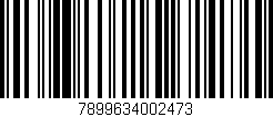 Código de barras (EAN, GTIN, SKU, ISBN): '7899634002473'