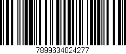 Código de barras (EAN, GTIN, SKU, ISBN): '7899634024277'