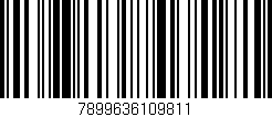 Código de barras (EAN, GTIN, SKU, ISBN): '7899636109811'