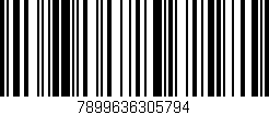 Código de barras (EAN, GTIN, SKU, ISBN): '7899636305794'