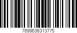 Código de barras (EAN, GTIN, SKU, ISBN): '7899636313775'