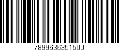 Código de barras (EAN, GTIN, SKU, ISBN): '7899636351500'