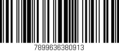 Código de barras (EAN, GTIN, SKU, ISBN): '7899636380913'