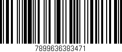 Código de barras (EAN, GTIN, SKU, ISBN): '7899636383471'
