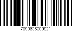 Código de barras (EAN, GTIN, SKU, ISBN): '7899636383921'