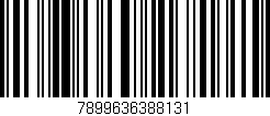 Código de barras (EAN, GTIN, SKU, ISBN): '7899636388131'