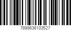 Código de barras (EAN, GTIN, SKU, ISBN): '7899638103527'