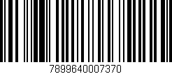 Código de barras (EAN, GTIN, SKU, ISBN): '7899640007370'