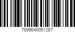 Código de barras (EAN, GTIN, SKU, ISBN): '7899640051267'