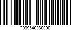 Código de barras (EAN, GTIN, SKU, ISBN): '7899640068098'