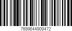 Código de barras (EAN, GTIN, SKU, ISBN): '7899644909472'