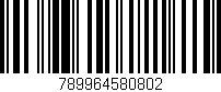 Código de barras (EAN, GTIN, SKU, ISBN): '789964580802'