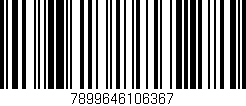Código de barras (EAN, GTIN, SKU, ISBN): '7899646106367'
