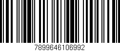 Código de barras (EAN, GTIN, SKU, ISBN): '7899646106992'