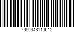 Código de barras (EAN, GTIN, SKU, ISBN): '7899646113013'