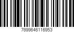 Código de barras (EAN, GTIN, SKU, ISBN): '7899646116953'