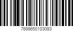 Código de barras (EAN, GTIN, SKU, ISBN): '7899650103093'