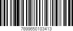 Código de barras (EAN, GTIN, SKU, ISBN): '7899650103413'