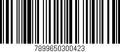 Código de barras (EAN, GTIN, SKU, ISBN): '7899650300423'