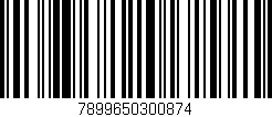 Código de barras (EAN, GTIN, SKU, ISBN): '7899650300874'
