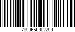 Código de barras (EAN, GTIN, SKU, ISBN): '7899650302298'