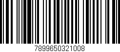 Código de barras (EAN, GTIN, SKU, ISBN): '7899650321008'