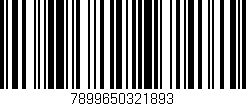 Código de barras (EAN, GTIN, SKU, ISBN): '7899650321893'