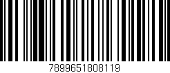 Código de barras (EAN, GTIN, SKU, ISBN): '7899651808119'
