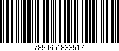 Código de barras (EAN, GTIN, SKU, ISBN): '7899651833517'