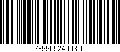 Código de barras (EAN, GTIN, SKU, ISBN): '7899652400350'