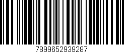Código de barras (EAN, GTIN, SKU, ISBN): '7899652939287'