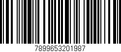 Código de barras (EAN, GTIN, SKU, ISBN): '7899653201987'