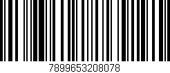 Código de barras (EAN, GTIN, SKU, ISBN): '7899653208078'