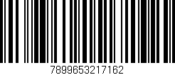 Código de barras (EAN, GTIN, SKU, ISBN): '7899653217162'