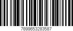 Código de barras (EAN, GTIN, SKU, ISBN): '7899653283587'