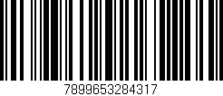 Código de barras (EAN, GTIN, SKU, ISBN): '7899653284317'