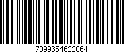 Código de barras (EAN, GTIN, SKU, ISBN): '7899654622064'