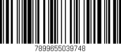 Código de barras (EAN, GTIN, SKU, ISBN): '7899655039748'